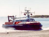 SRN6 craft operating with the Canadian Coastguard - Hovercraft 045 (submitted by Paul Brett).